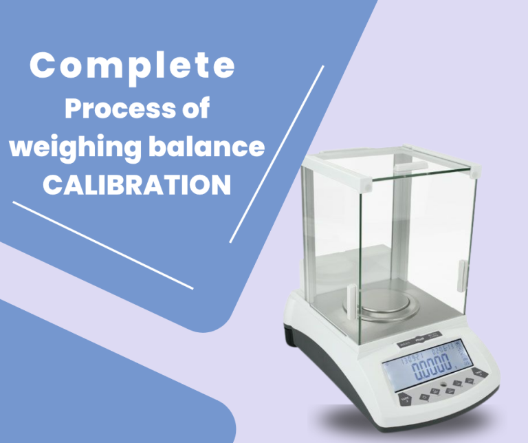 Digital  Weighing Balance Calibration